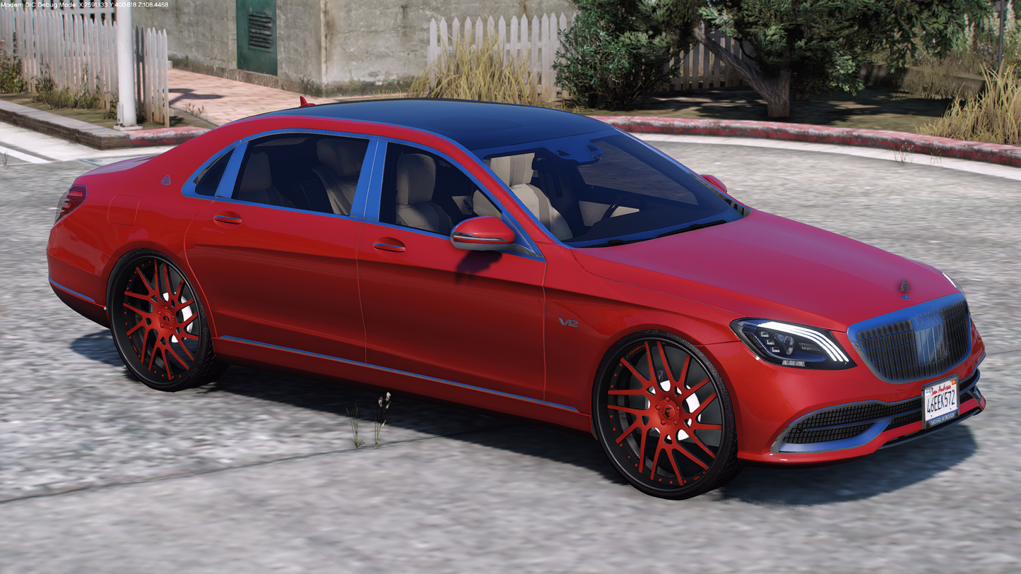 2021 Mercedes-Maybach S680 on 26s Twisted Forgiatos