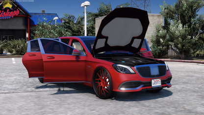 2021 Mercedes-Maybach S680 on 26s Twisted Forgiatos