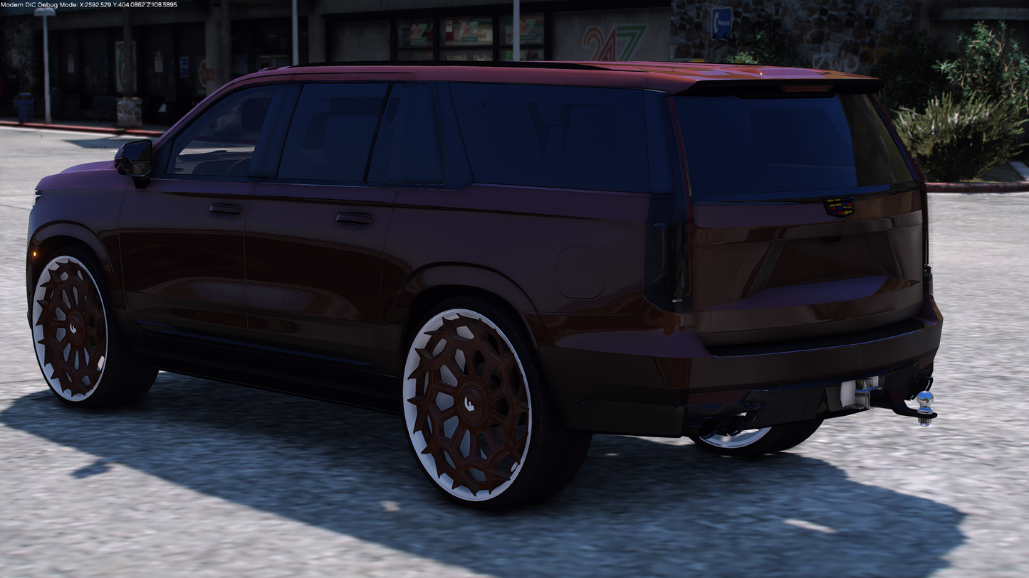 2022 Cadillac Escalade ESV Sport Custom on 28s