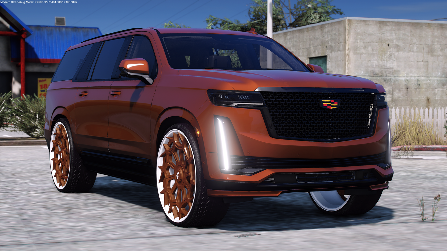 2022 Cadillac Escalade ESV Sport Custom on 28s