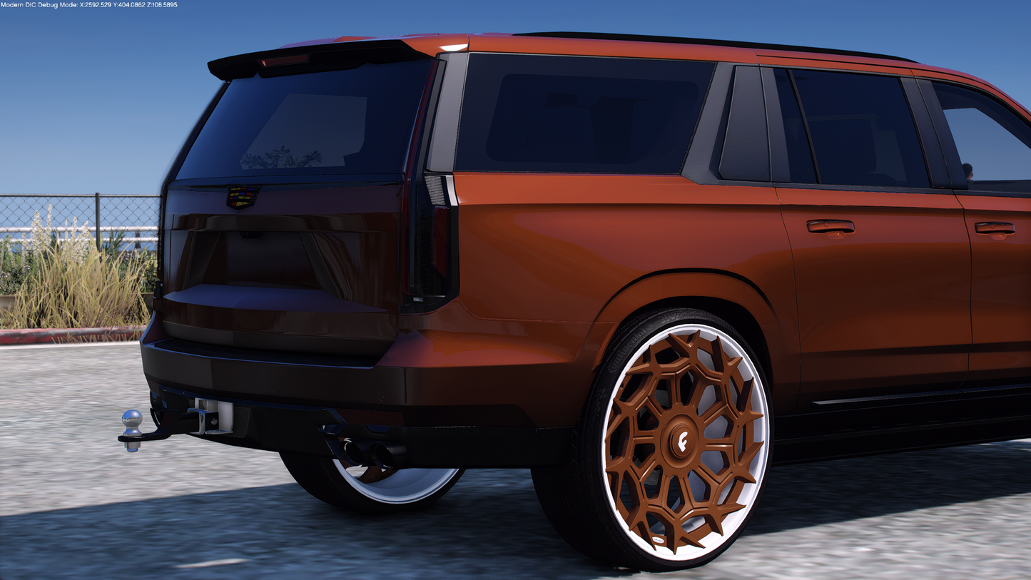 2022 Cadillac Escalade ESV Sport Custom on 28s