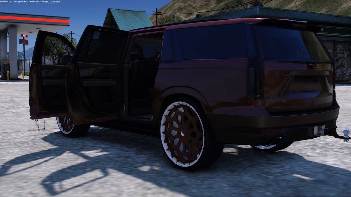 2022 Cadillac Escalade ESV Sport Custom on 28s