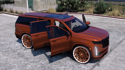 2022 Cadillac Escalade ESV Sport Custom on 28s