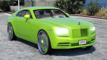 2015 Rolls Royce Wraith on Floaters