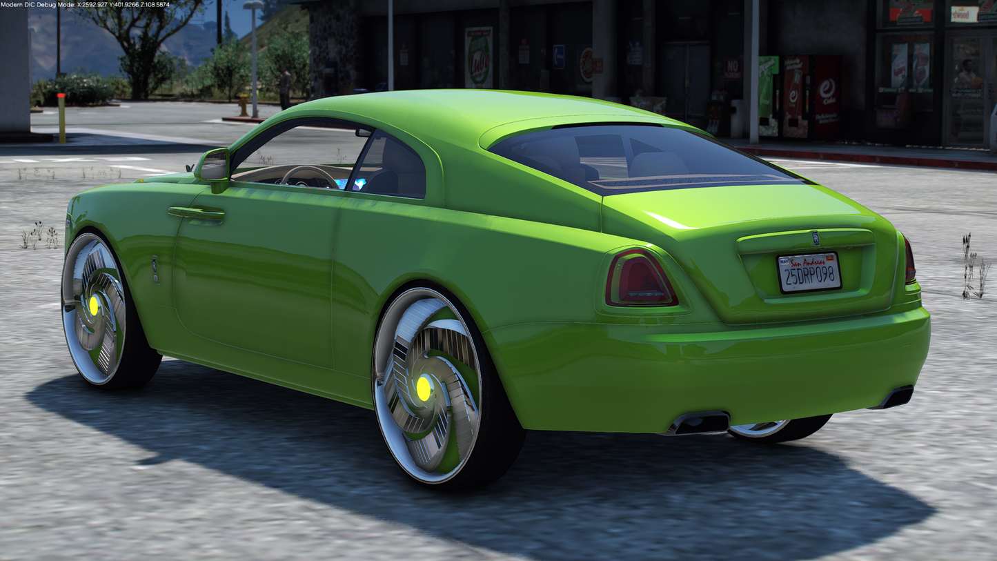 2015 Rolls Royce Wraith on Floaters