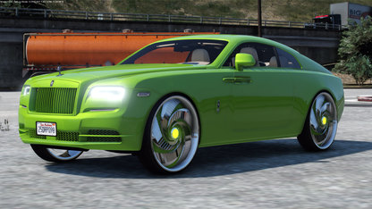 2015 Rolls Royce Wraith on Floaters