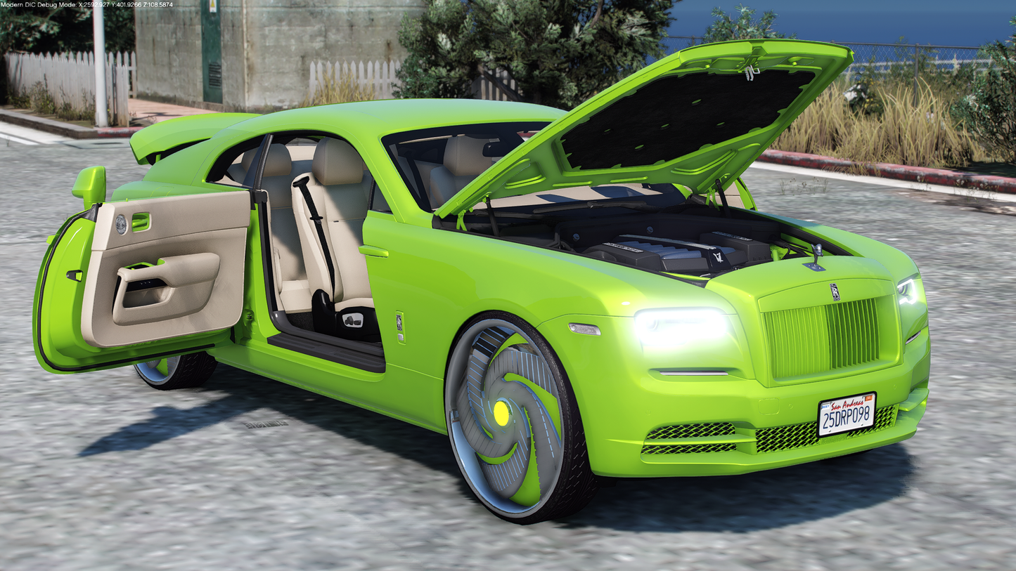 2015 Rolls Royce Wraith on Floaters