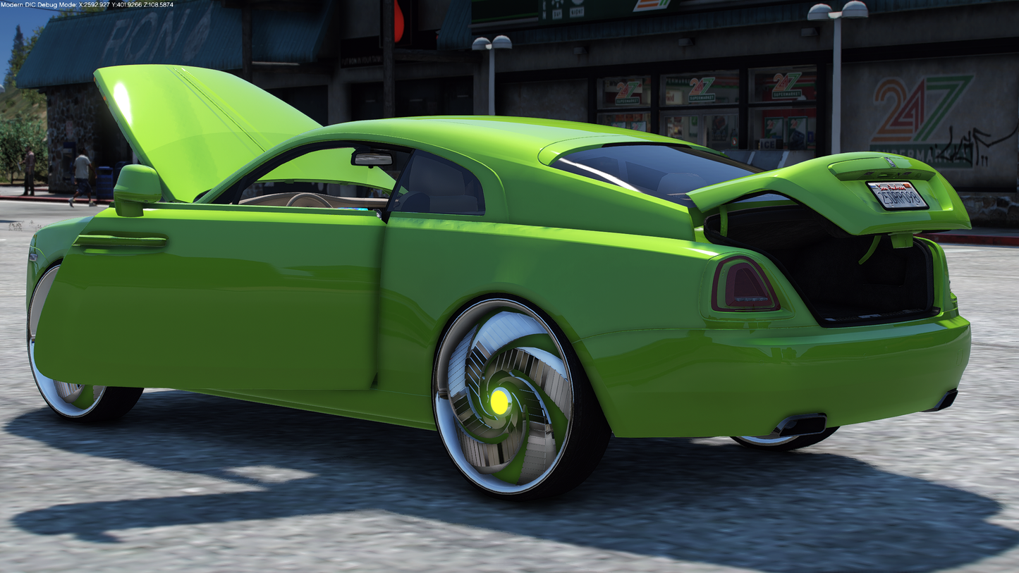 2015 Rolls Royce Wraith on Floaters