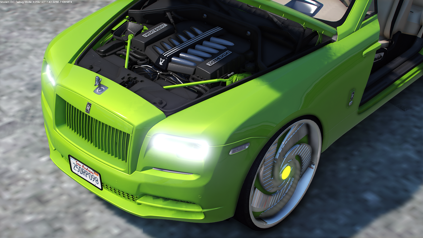 2015 Rolls Royce Wraith on Floaters