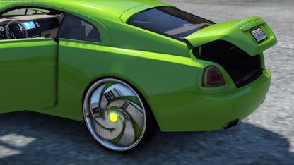 2015 Rolls Royce Wraith on Floaters