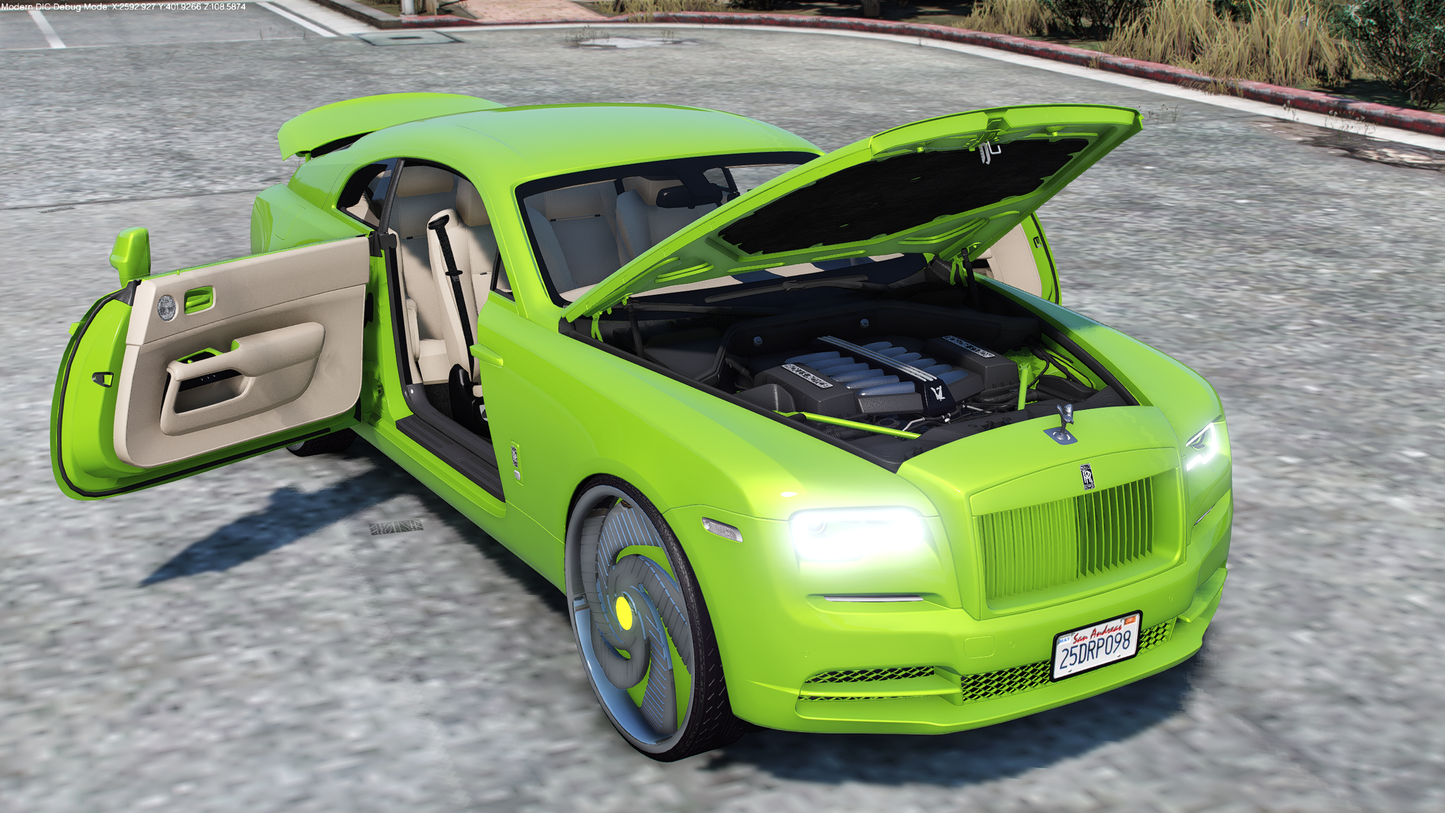 2015 Rolls Royce Wraith on Floaters