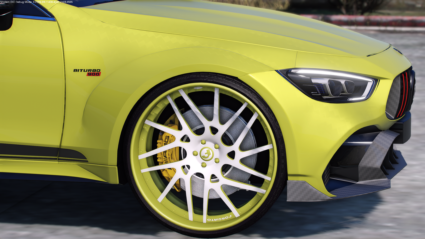 2020 Mercedes-Brabus Gt63 S Rocket 900 on Twisted Forgis