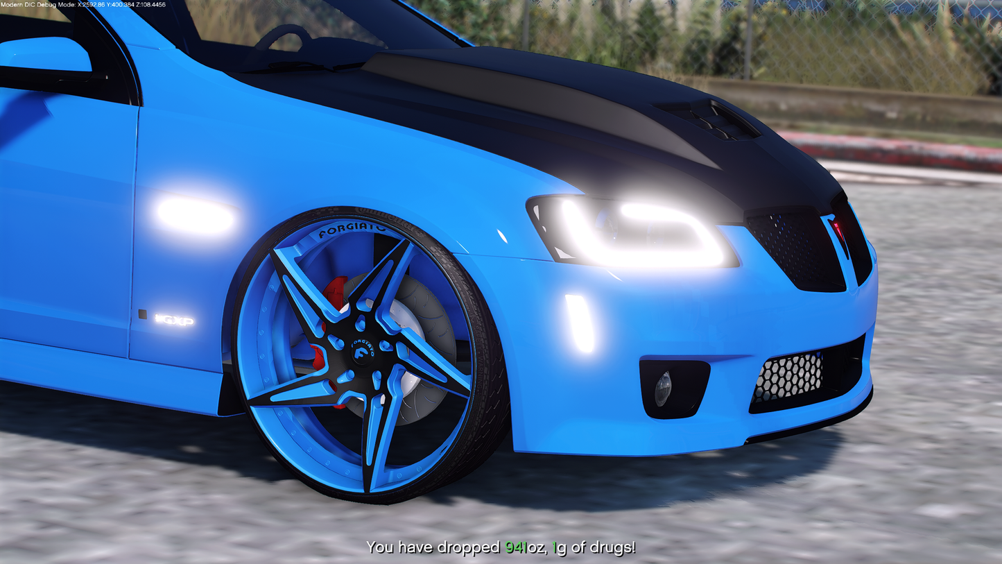 2009 Pontiac G8 Twin turbo on Forgi Fessuri