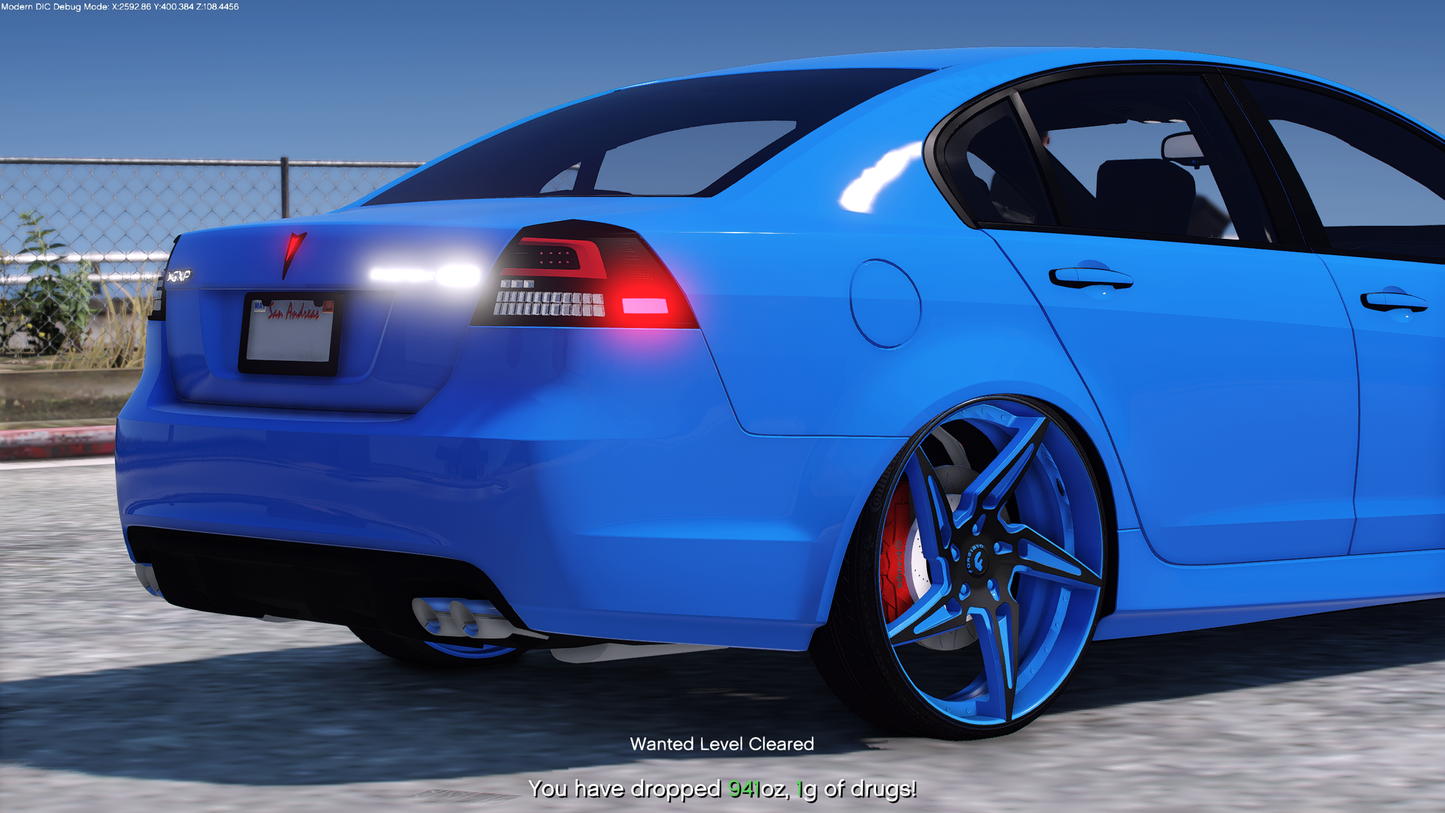 2009 Pontiac G8 Twin turbo on Forgi Fessuri