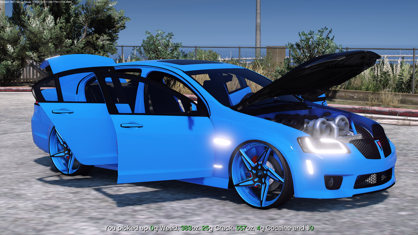 2009 Pontiac G8 Twin turbo on Forgi Fessuri