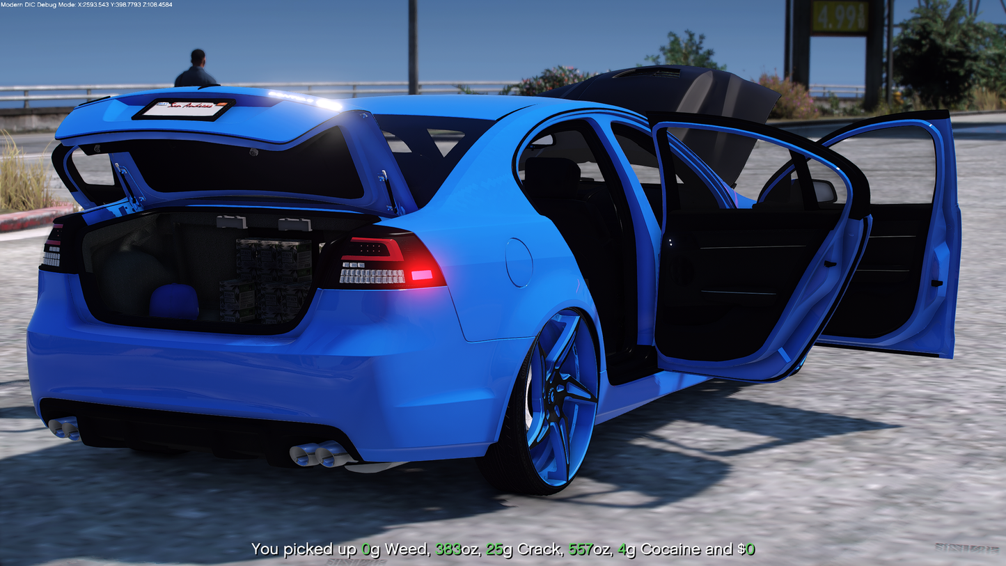 2009 Pontiac G8 Twin turbo on Forgi Fessuri