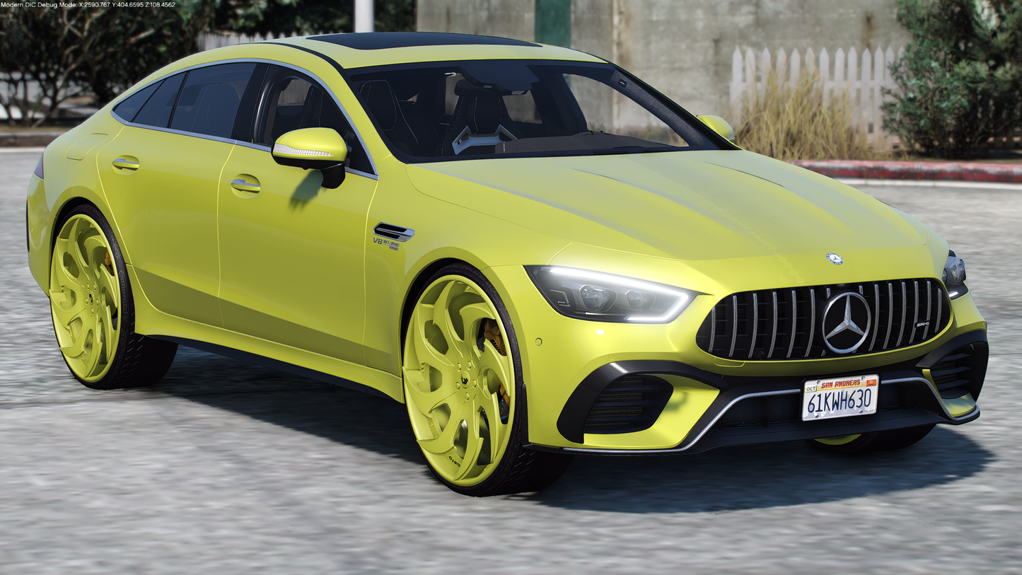 2018 Mercedes GT63 AMG on Forgis