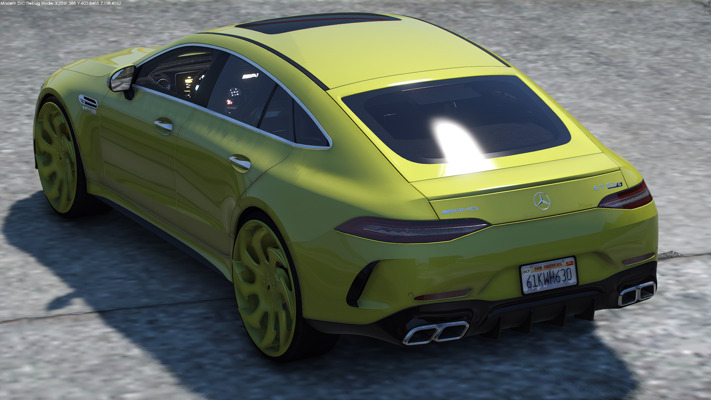 2018 Mercedes GT63 AMG on Forgis