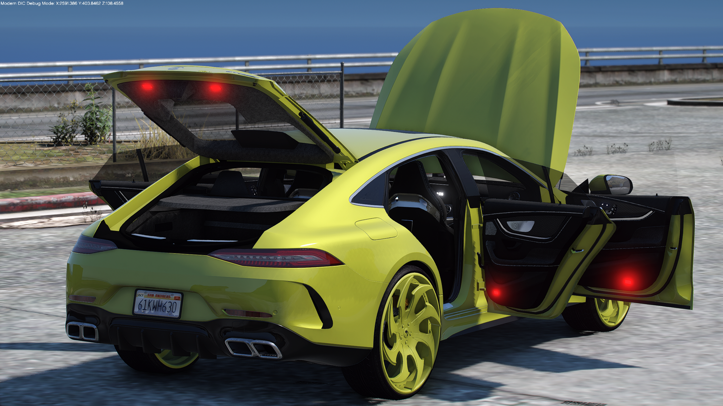 2018 Mercedes GT63 AMG on Forgis