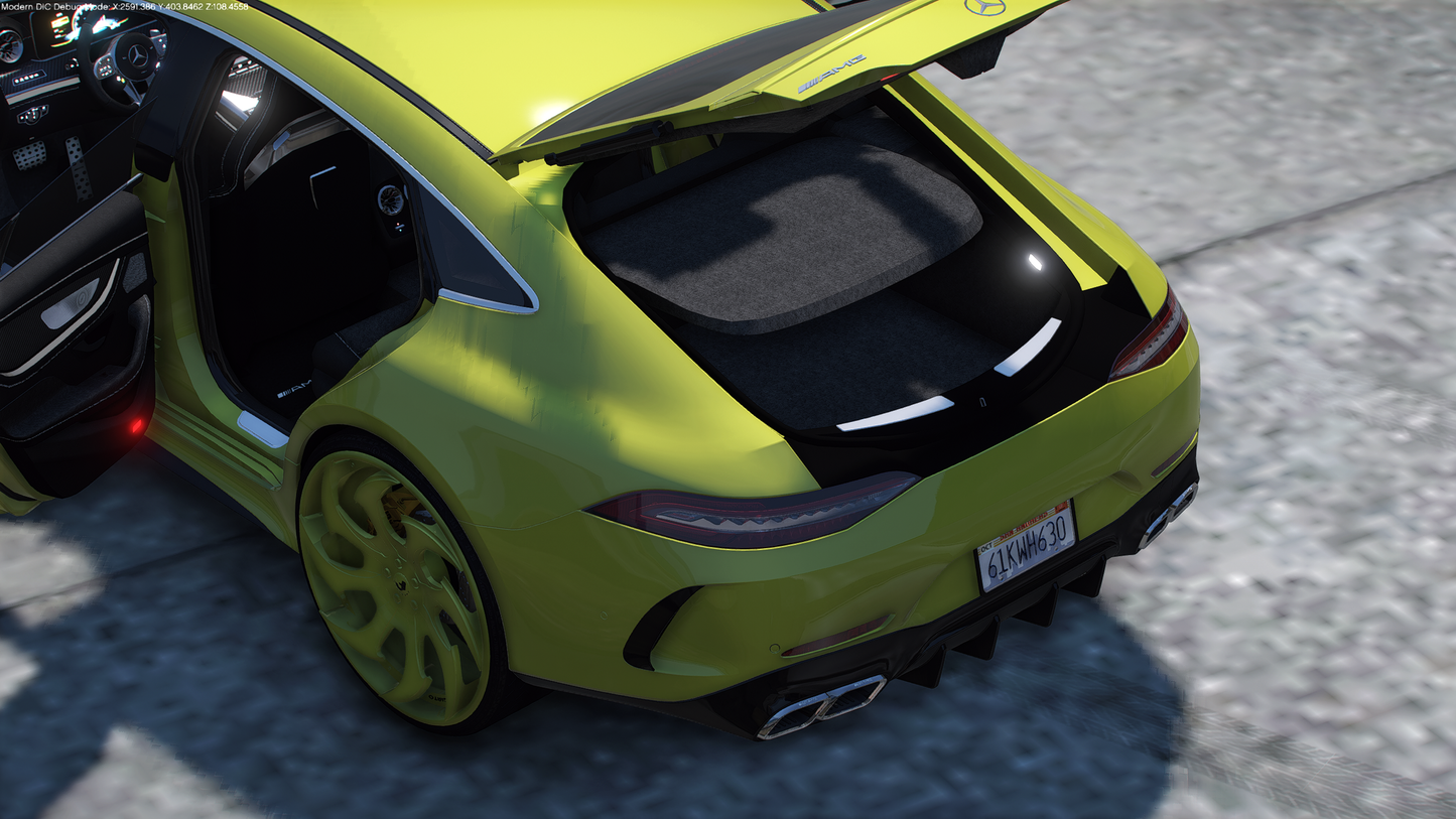 2018 Mercedes GT63 AMG on Forgis