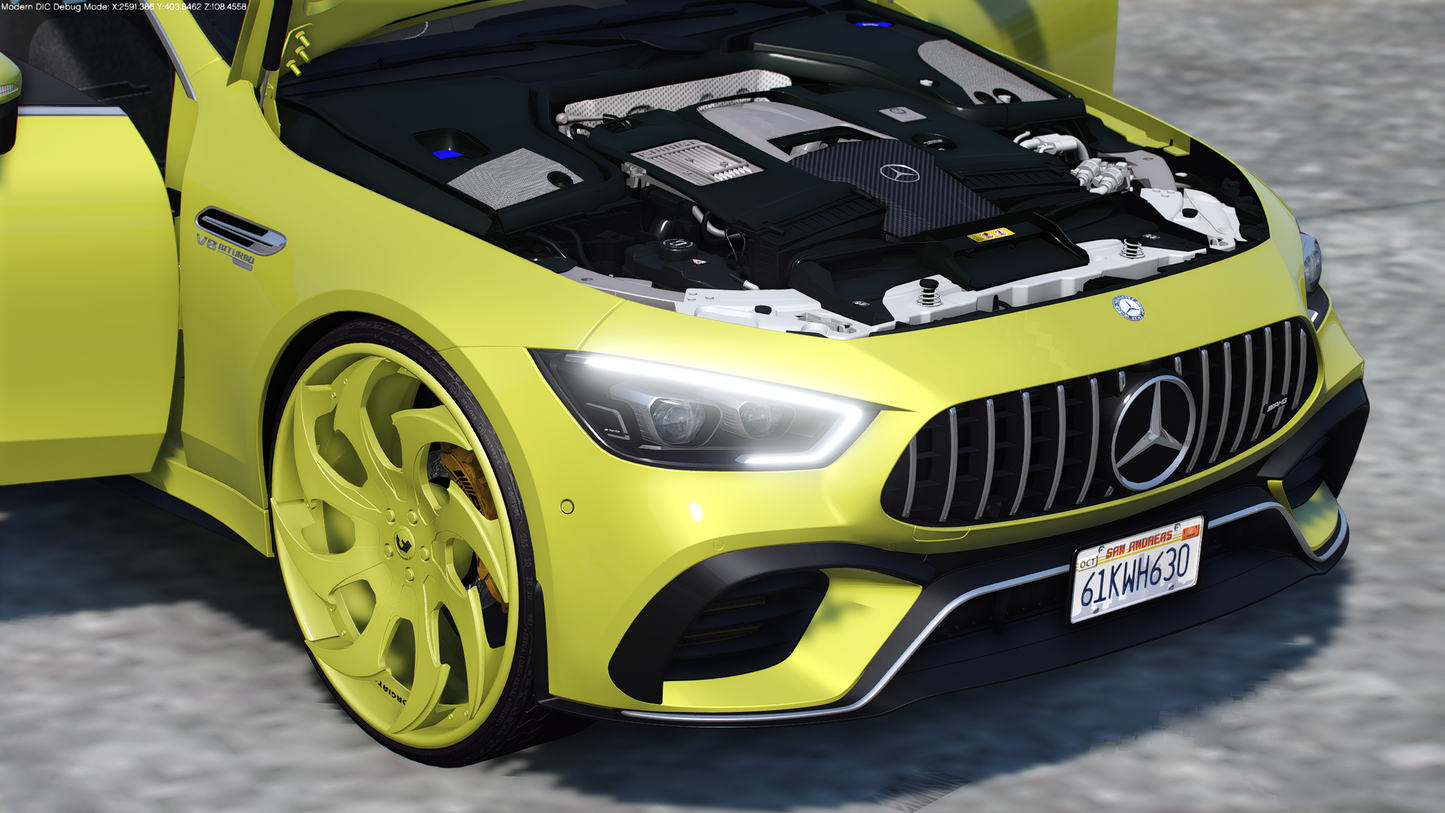 2018 Mercedes GT63 AMG on Forgis