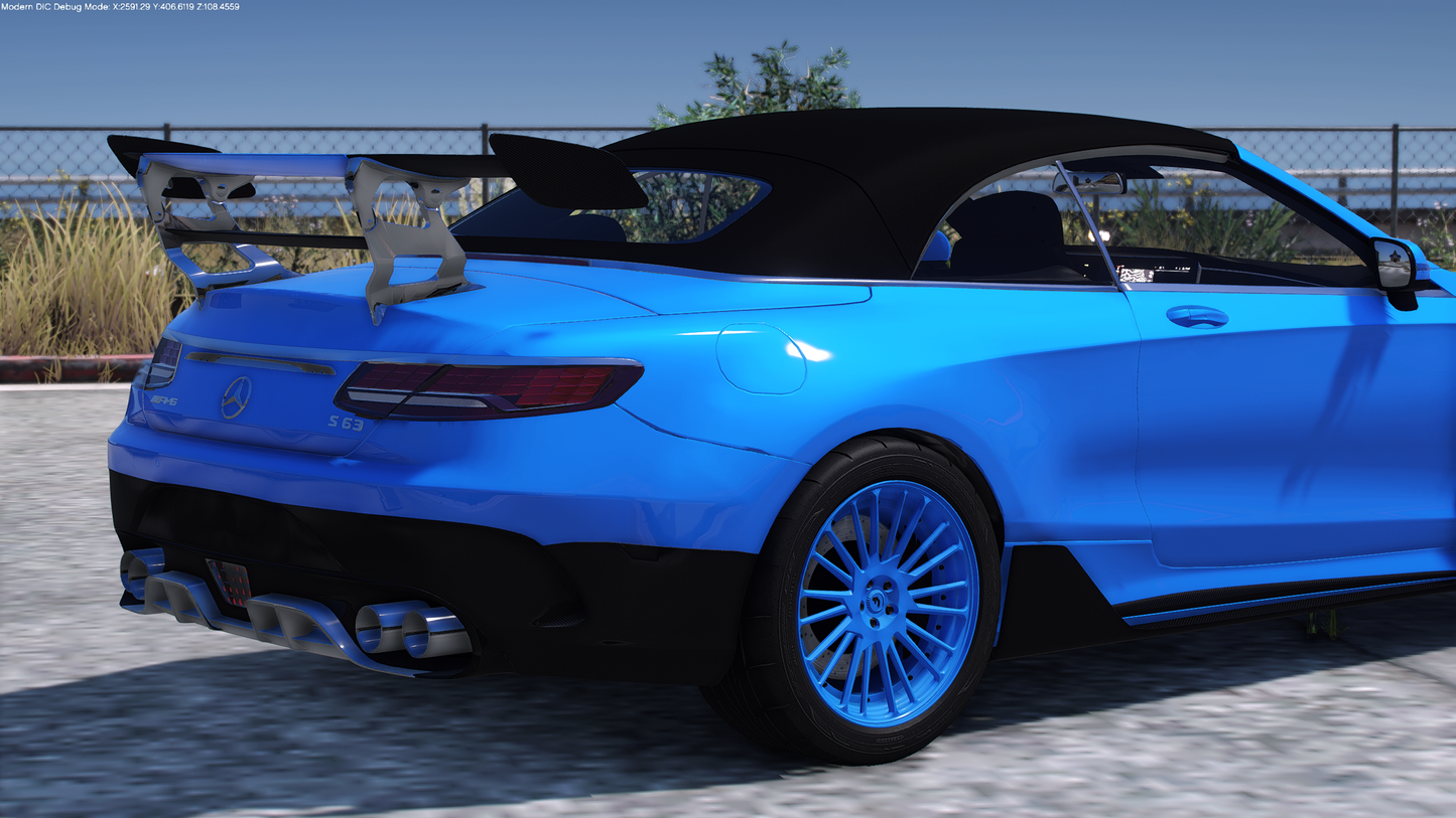 2021 Mercedes S73 S AMG Black Series Cabriolet