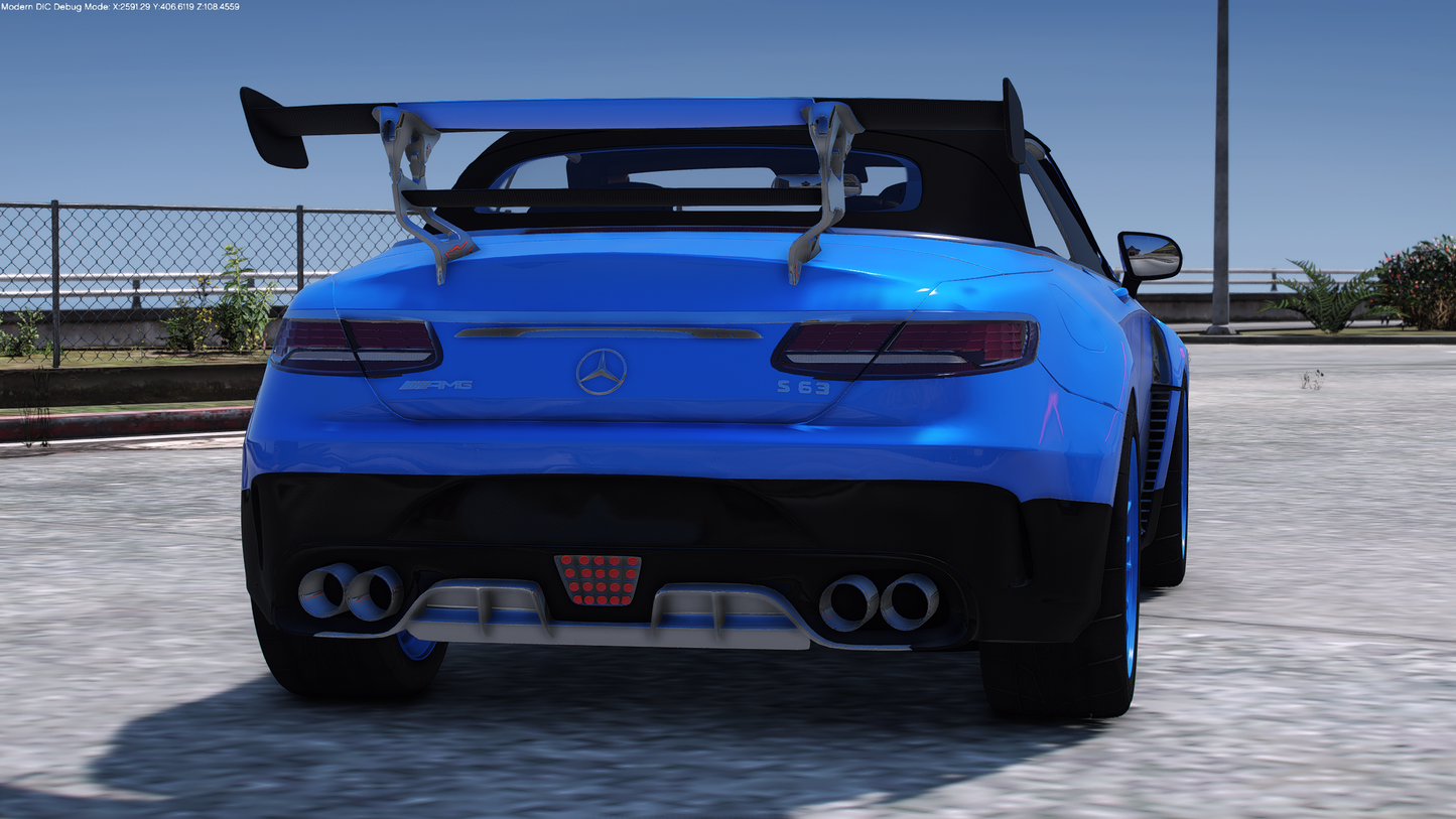 2021 Mercedes S73 S AMG Black Series Cabriolet