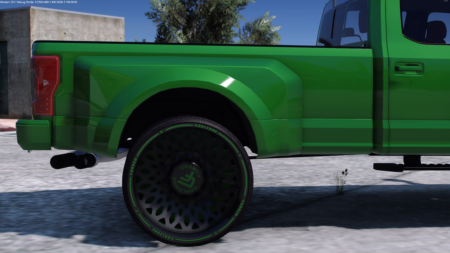 2020 Ford F350 Dually King Ranch on Corleone Dually