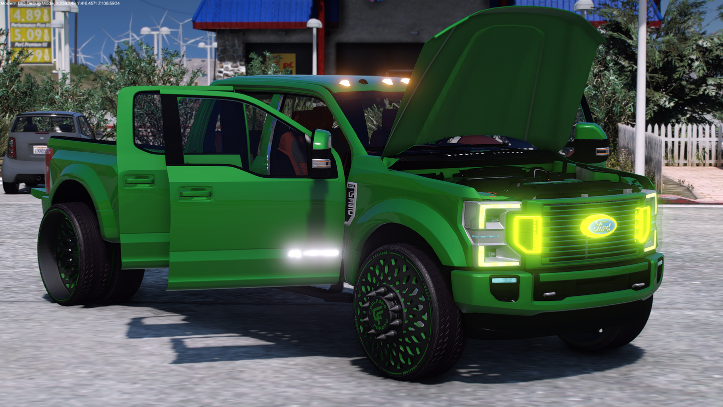 2020 Ford F350 Dually King Ranch on Corleone Dually