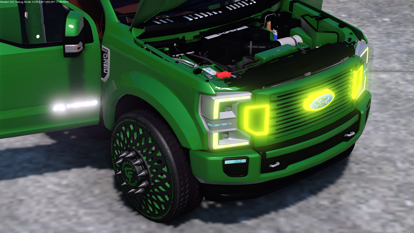 2020 Ford F350 Dually King Ranch on Corleone Dually