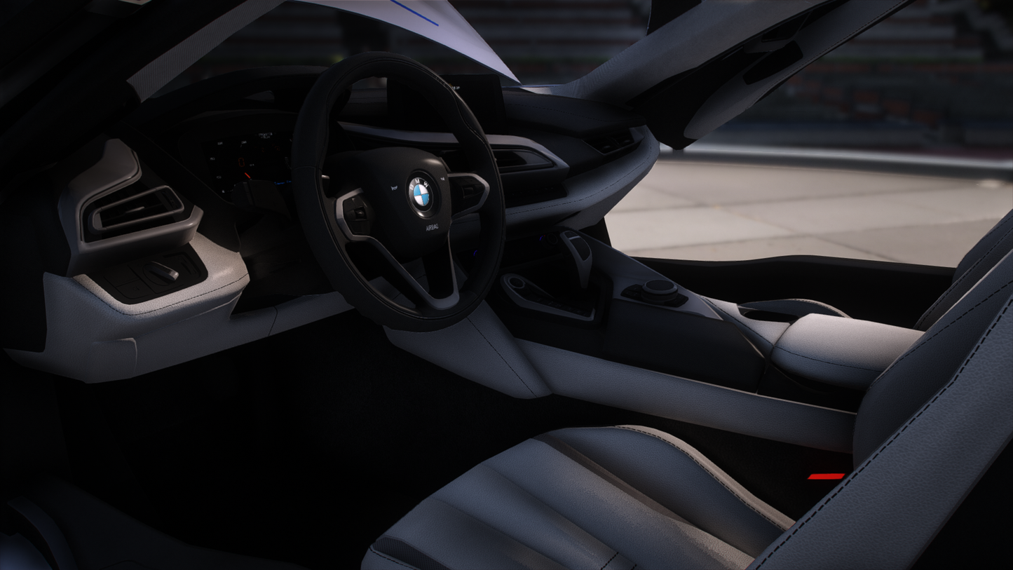 2015 BMW i8 Tron Design Custom on Dub Floaters