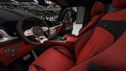 2022 Mercedes Benz G63 AMG on 30" Luxxxs