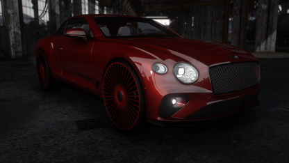 2020 Bentley Continental GTC on 28s Forgies