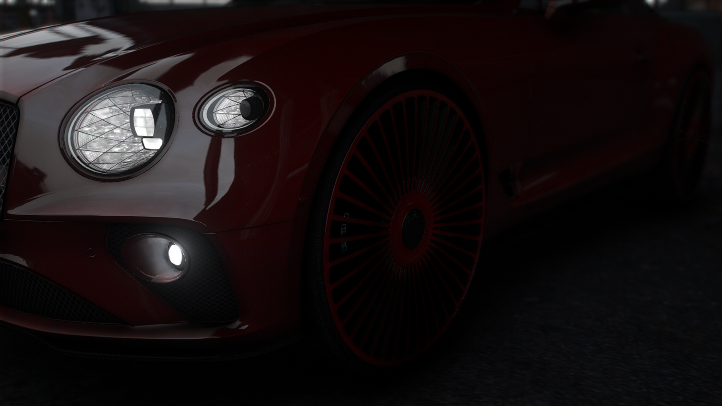 2020 Bentley Continental GTC on 28s Forgies