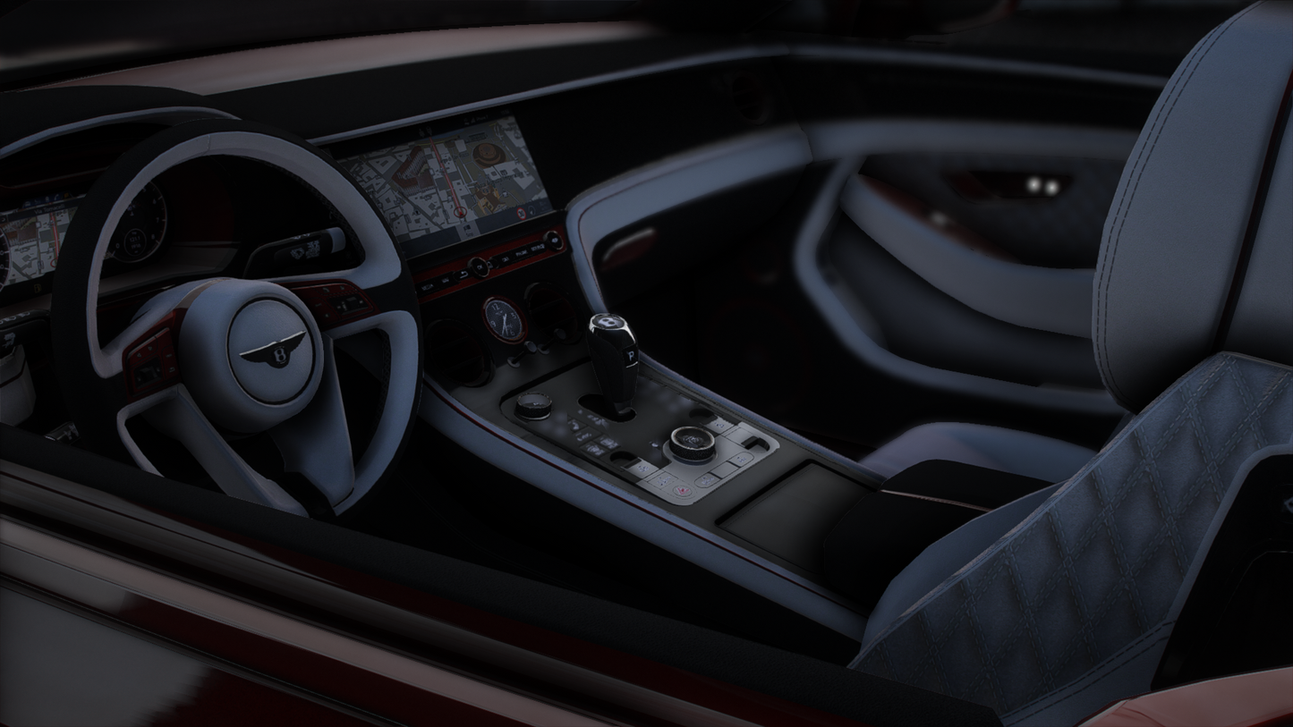 2020 Bentley Continental GTC on 28s Forgies