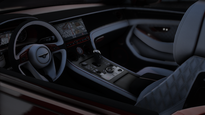 2020 Bentley Continental GTC on 28s Forgies