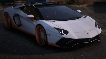 2022 Lamborghini Aventador LP780 Roadster on 24" Front & 26" Rear Forgiatos