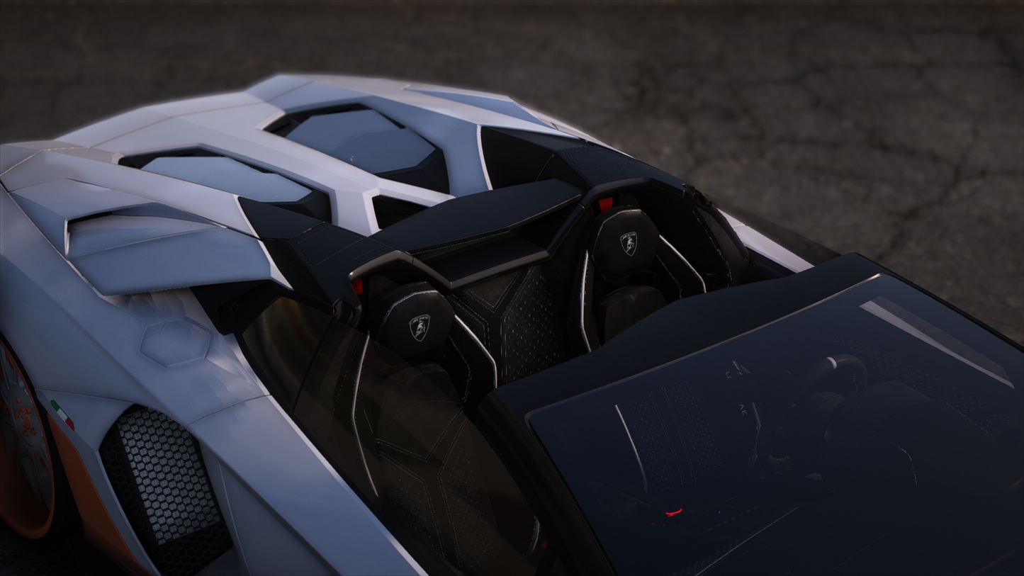 2022 Lamborghini Aventador LP780 Roadster on 24" Front & 26" Rear Forgiatos