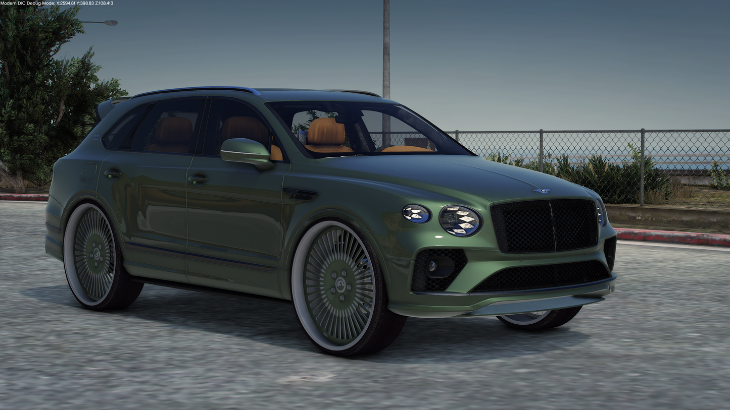 2021 Bentley Bentayga First Edition on 30" Forgis