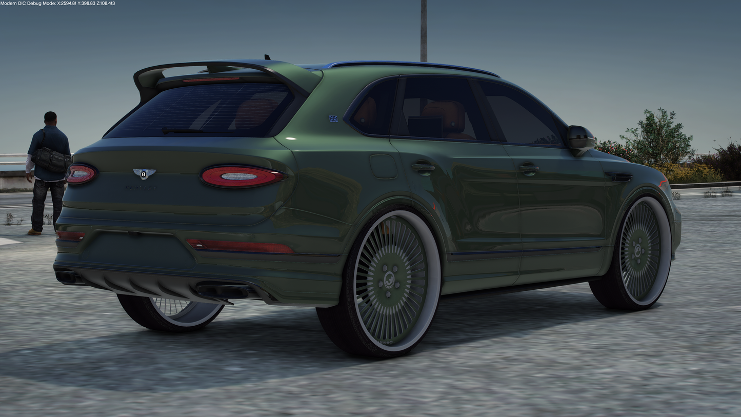 2021 Bentley Bentayga First Edition on 30" Forgis