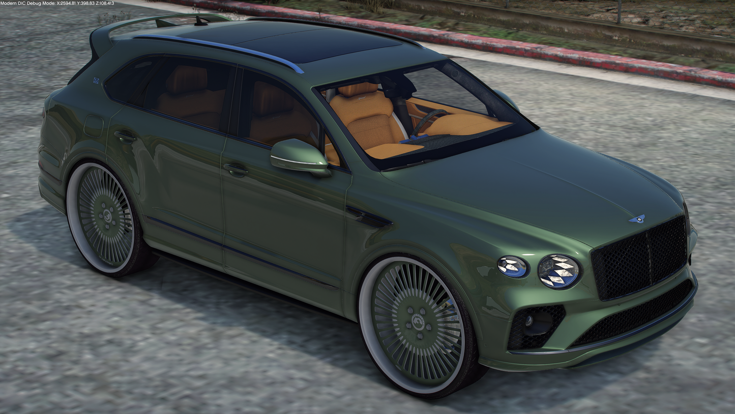 2021 Bentley Bentayga First Edition on 30" Forgis