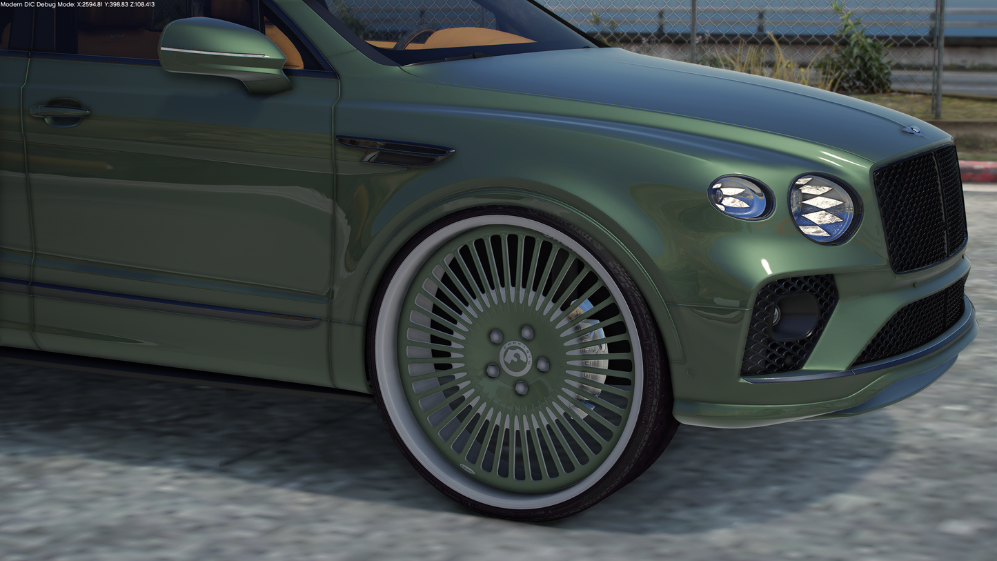 2021 Bentley Bentayga First Edition on 30" Forgis