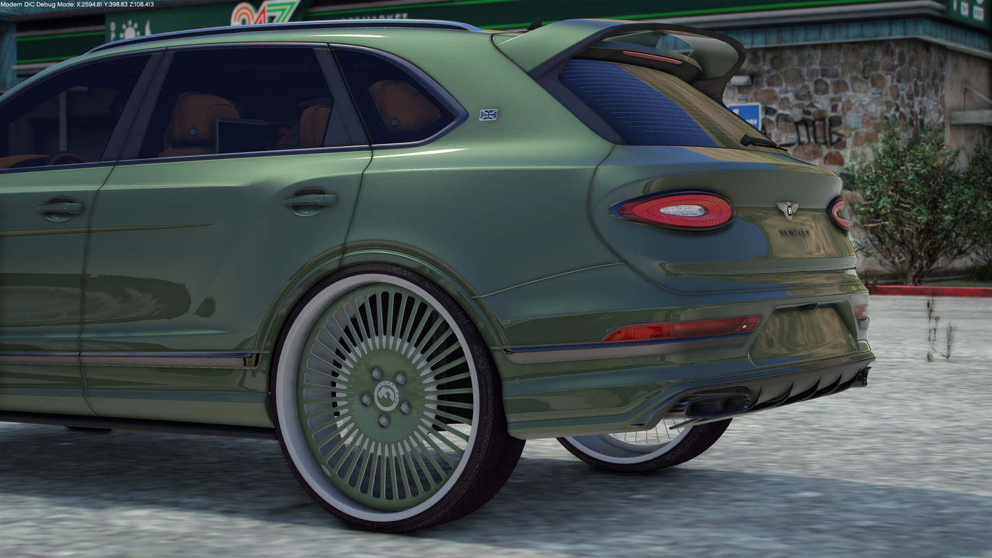 2021 Bentley Bentayga First Edition on 30" Forgis