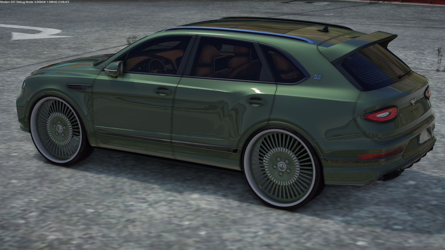 2021 Bentley Bentayga First Edition on 30" Forgis