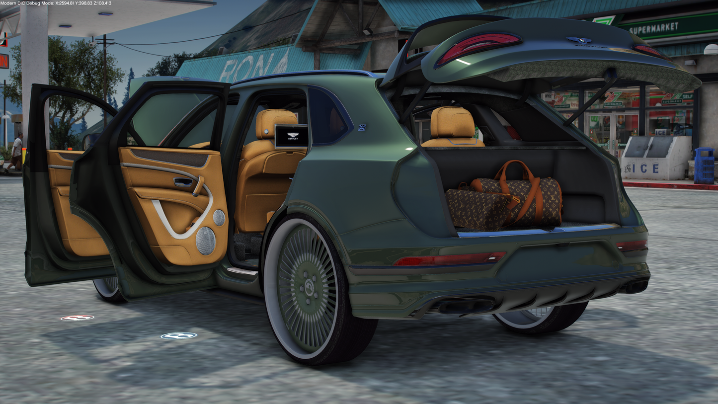 2021 Bentley Bentayga First Edition on 30" Forgis