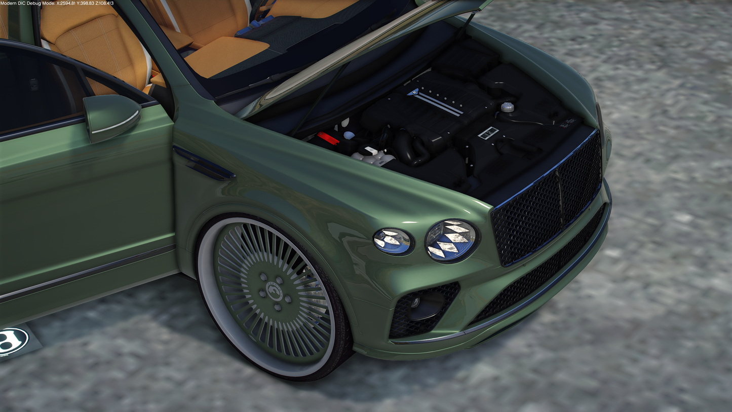 2021 Bentley Bentayga First Edition on 30" Forgis