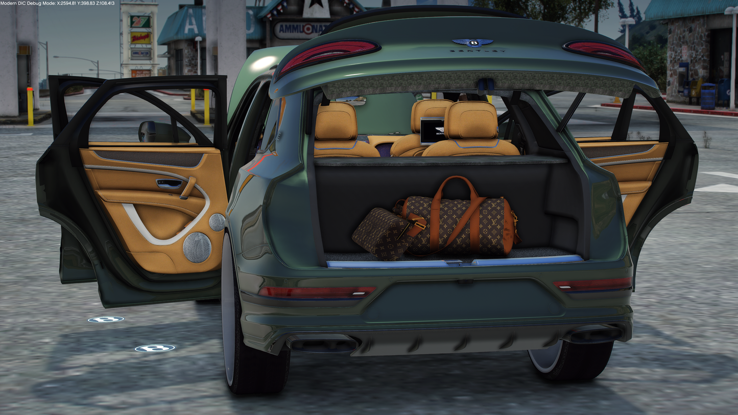 2021 Bentley Bentayga First Edition on 30" Forgis