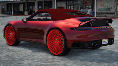 2021 Porsche 911 4s Carrera Cabriolet On Forgi Tecnica S3