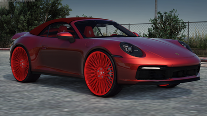 2021 Porsche 911 4s Carrera Cabriolet On Forgi Tecnica S3