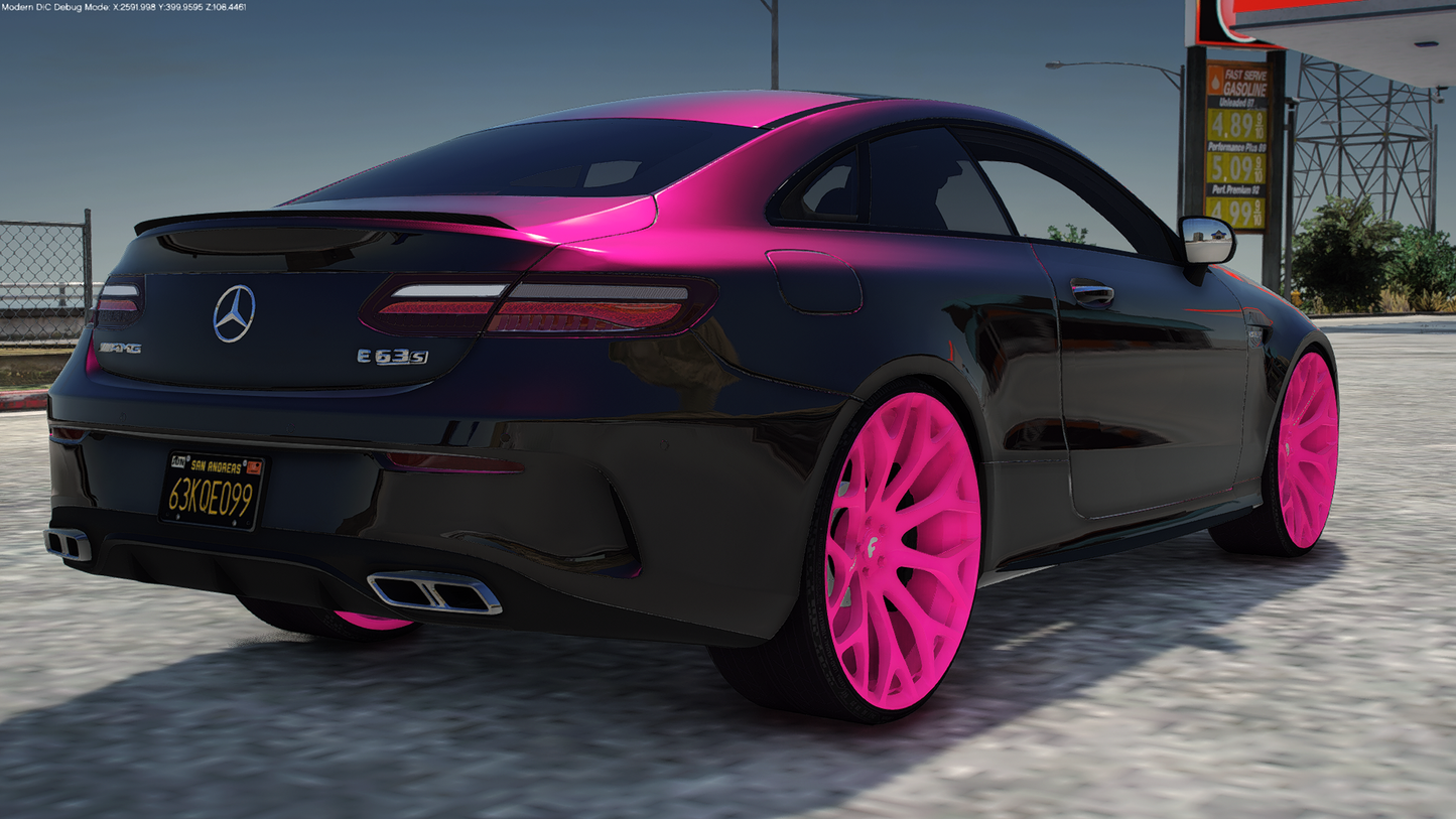 2019 Mercedes E53 Coupe AMG on Forgis